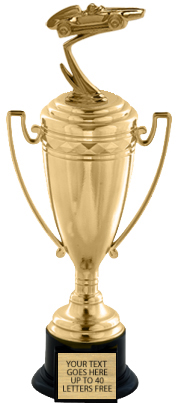 Gold Plastic Cup [12 inch]