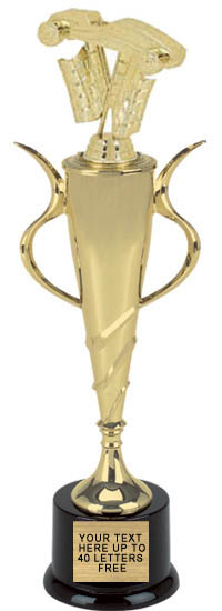 Gold Plastic Cup [13 inch]