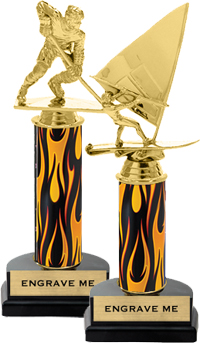 Trophy on Horseshoe Base [10 inch]