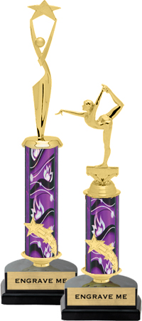 Shooting Star Column Riser Trophy [11 inch]