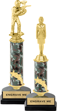 Shooting Star Column Riser Trophy [11 inch]