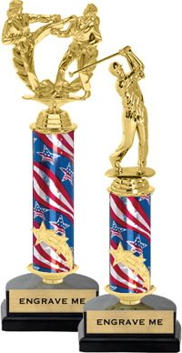 Shooting Star Column Riser Trophy [11 inch]