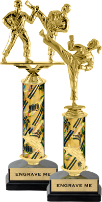 Shooting Star Column Riser Trophy [11 inch]