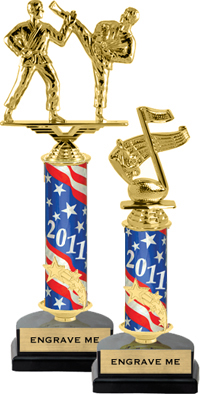 Shooting Star Column Riser Trophy [11 inch]