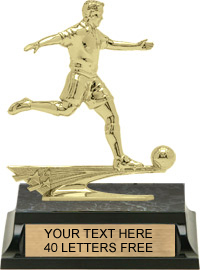 Soccer All Star Sport Figure on Marble Tone Base [6 inch] Male
