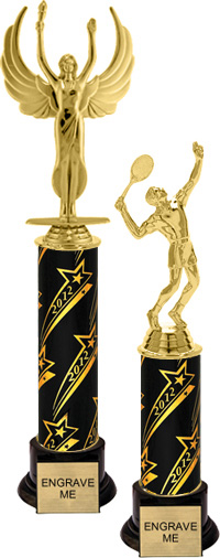 Trophy on weighted black base [11 inch]