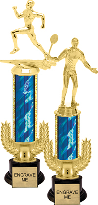 Gold Wreath Riser Trophy on Round Synthetic Base [13 inch]