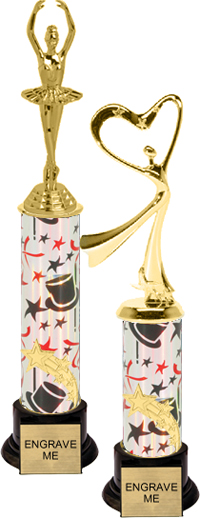 Shooting Star Column Riser Trophy [12 inch]