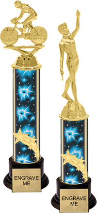Shooting Star Column Riser Trophy [12 inch]