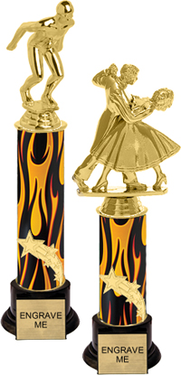 Shooting Star Column Riser Trophy [12 inch]