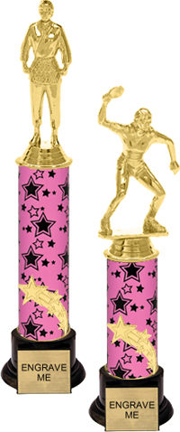 Shooting Star Column Riser Trophy [12 inch]