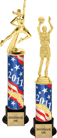 Shooting Star Column Riser Trophy [12 inch]