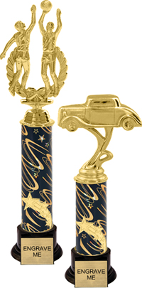 Shooting Star Column Riser Trophy [12 inch]