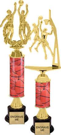 Gold Stem Riser Trophy on Round Synthetic Base [12 inch]