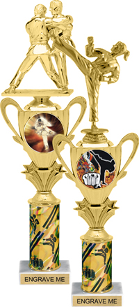 1/2 Cup Insert Riser Trophy on Marble Base [14 inch]