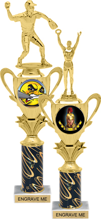 1/2 Cup Insert Riser Trophy on Marble Base [14 inch]