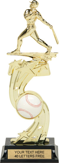 Baseball All-Star Sport Ball Riser Trophy [12 inch]