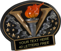 Victory Burst Thru Ovals [6 x 4.5 inch] mini