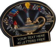 Knowledge Burst Thru Ovals [6 x 4.5 inch] mini