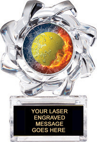 Krystal Clear Sun Ice Award w/ Insert [5.25 inch]