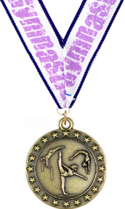 Gymnastics Medal [1.75 inch]