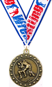 Wrestling Medal [1.75 inch]
