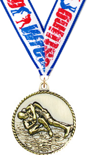 Wrestling Medal  [2 inch]