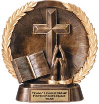 Religion Super Dimensional Resin Trophy [7.25 inch] large
