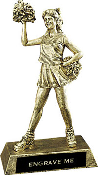 Cheer Resin Trophy [8 inch]