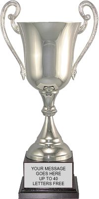 Silver Plated Italian Metal Cup [12.5 inch]