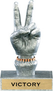 5.5 inch Victory Bobblehead 'Toon Resin Trophy