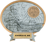 Army Sport Legend Ovals [8 x 8.5 inch] large