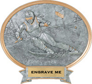 Skiing Sport Legend Ovals - Female