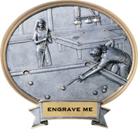Billiards Sport Legend Ovals Female [mini]