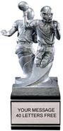 Football Double Action Resin Trophy [9 inch]