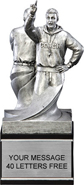 Coach Double Action Resin Trophy - Male