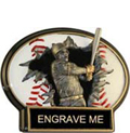 Baseball Burst Thru Ovals [mini]