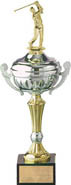 Metal Cup on Genuine Marble Base (Gold/Silver)