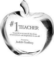 Crystal Teachers Pet Apple