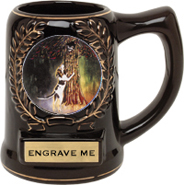 Black Ceramic Insert Award Mug [5 inch]