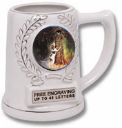 White Ceramic Insert Award Mug [5 inch]