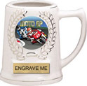 White Ceramic Insert Award Mug [5 inch]