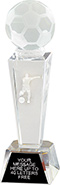 Soccer Female 3D Laser Crystal