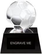 3.5 inch Soccer Crystal Sport Ball