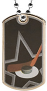 Hockey Dog Tag [2 inch]