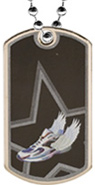 Track Dog Tag [2 inch]