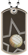 Volleyball Dog Tag [2 inch]