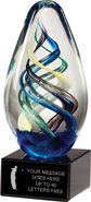 Egg-Shaped Art Glass Award [7.125 inch]