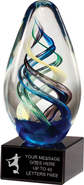 Egg-Shaped Art Glass Award [7.125 inch]