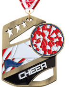 Cheer Kickstand Medal [2.25 inch]